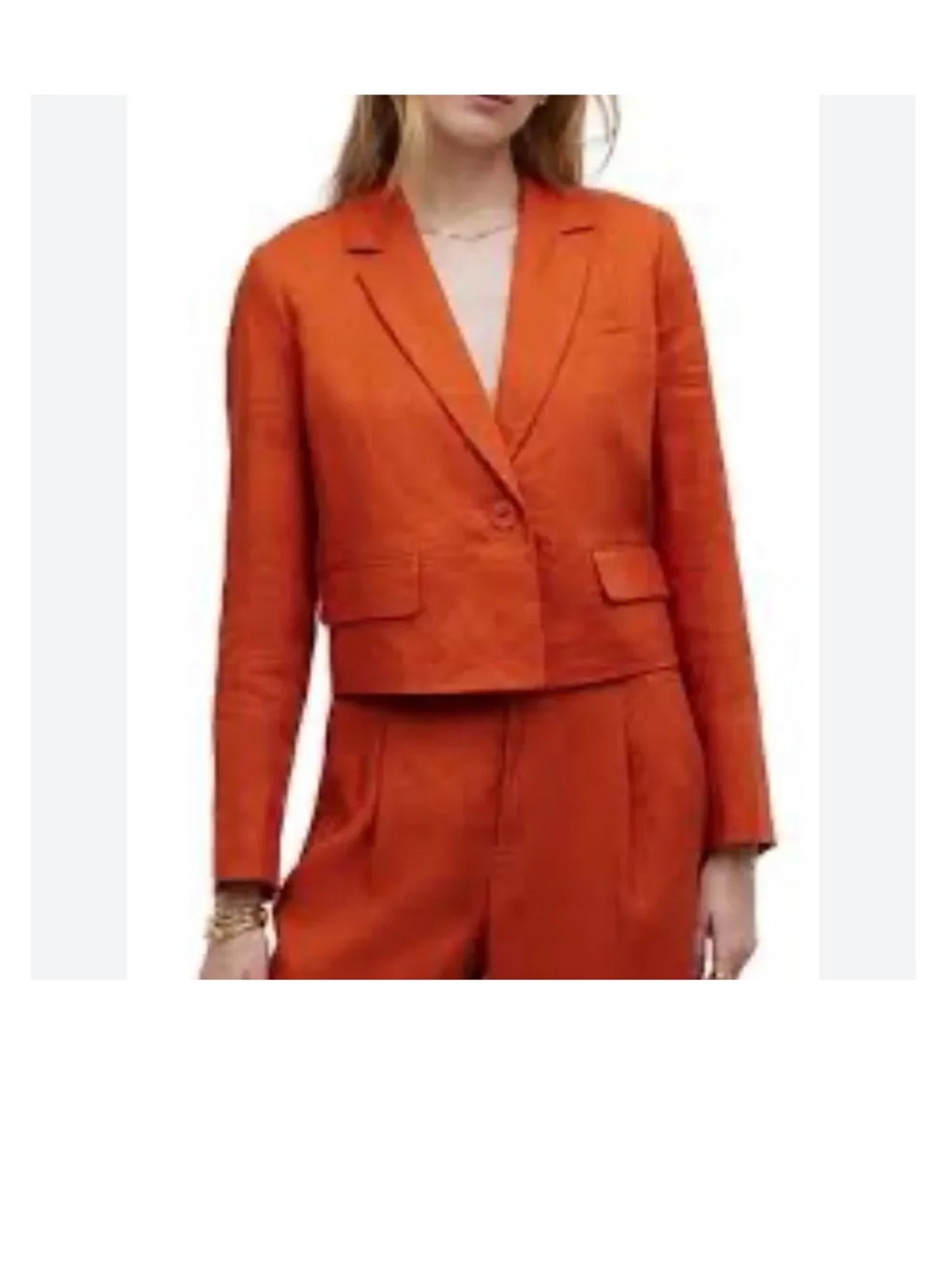 Madewell The Sutter Crop Blazer – Size Small
